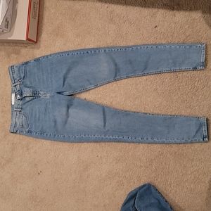 Topshop Tall Jamie Jeans W34 L36 light blue